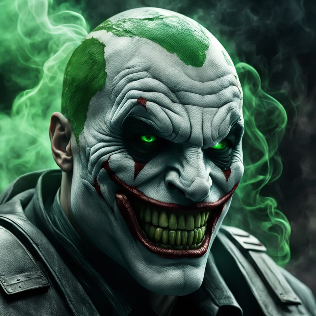 Joker Bane Hybrid With Green Smoke