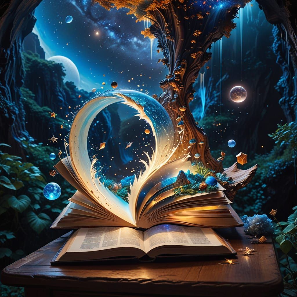 كتاب قصة كبير بجلد قديم مزخرف بالذهبي فخم عظيم مفتوح وتخرج م...