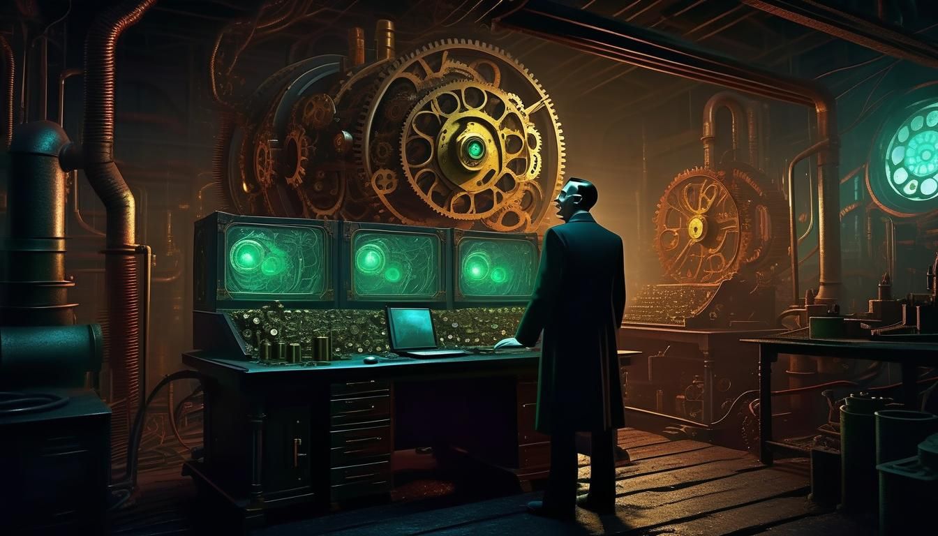 Lovecraft Steampunk Creature Lab