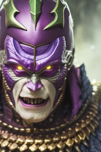 Gluttonous Portrait in Hyperrealistic Oil Painting Style