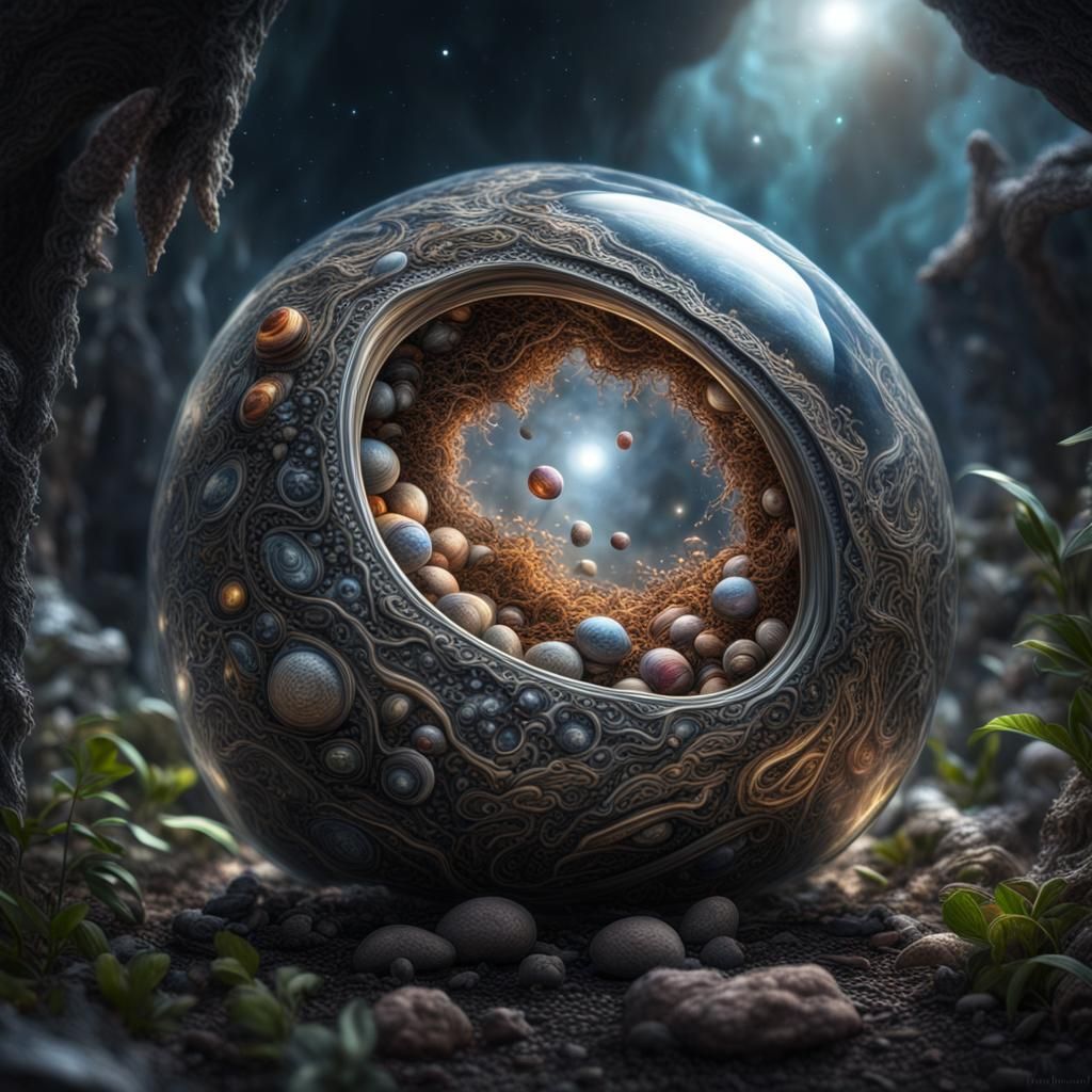 Cosmic Fantasy: The Pandora Seed in Hyperrealism