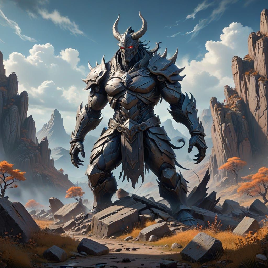 Majestic Koloss from Mistborn, Inspired by Anime and Concept...