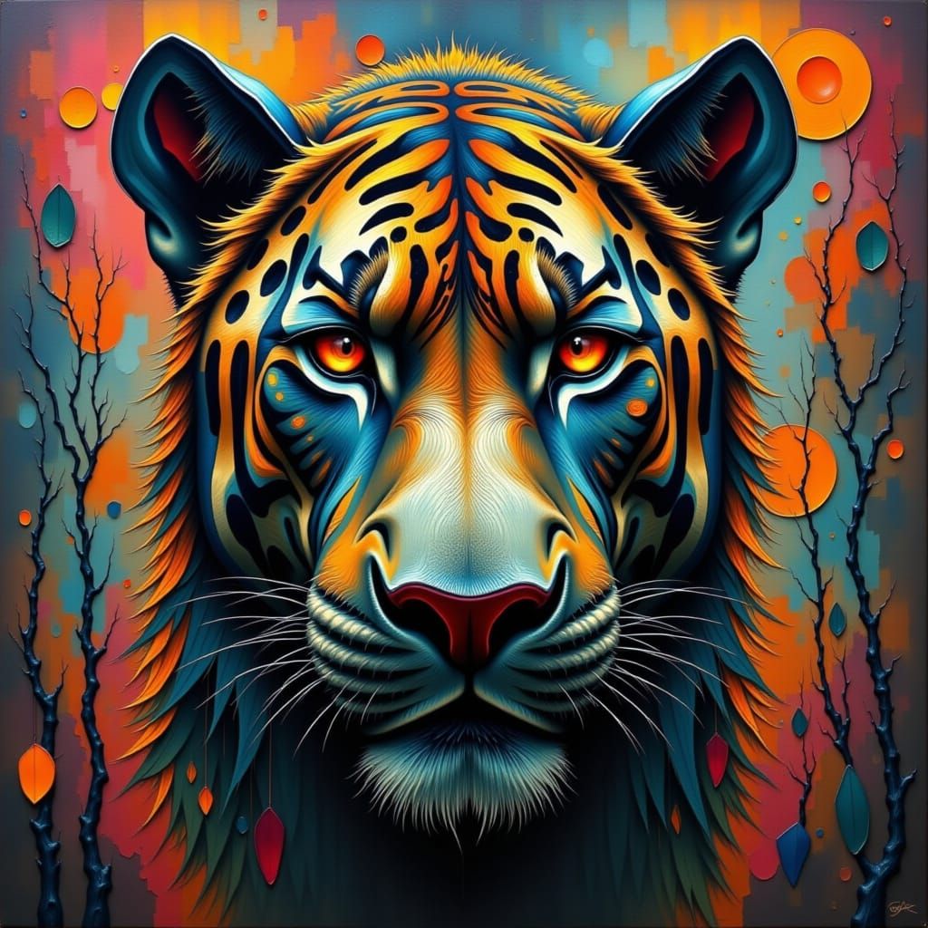 AI Generated Image of a Jaguar