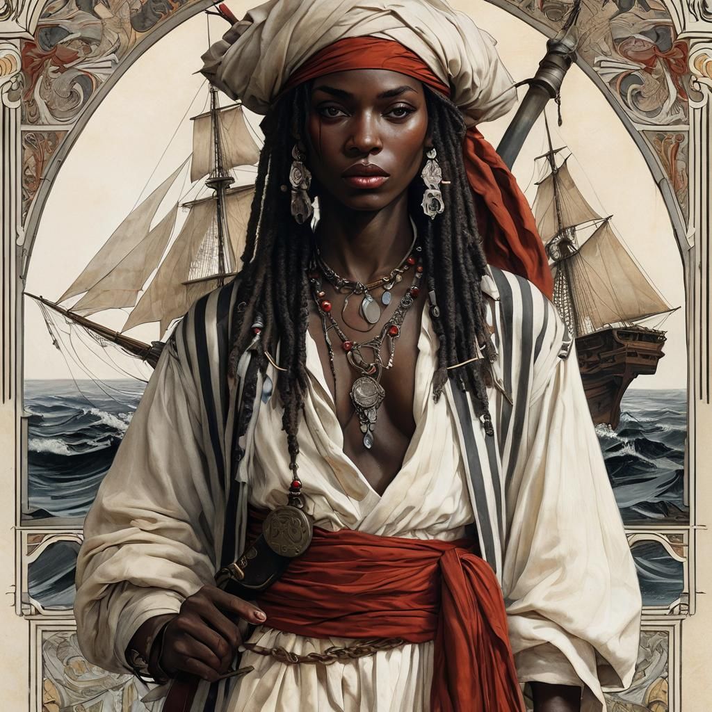 The Crew of the "Harpy" - Akoi aka La Diablesse VI