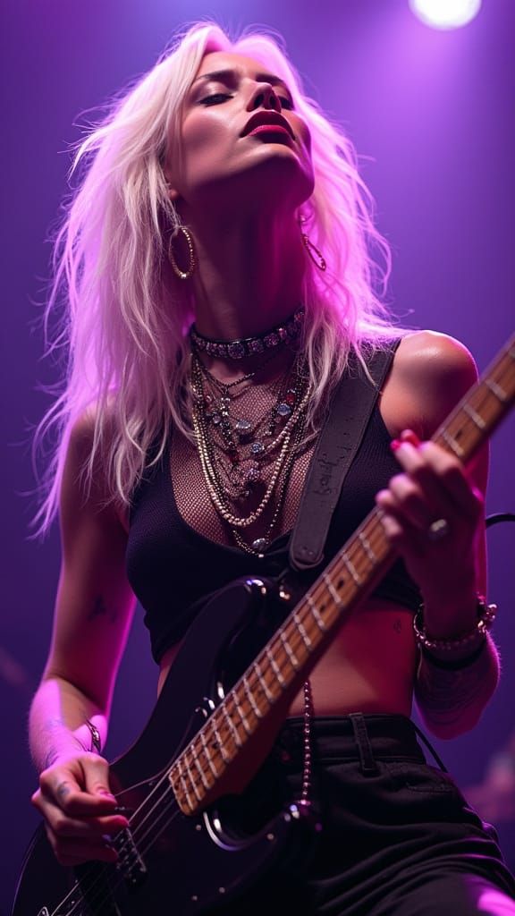 Grunge Goddess Lost in Music, Dream-Pop Aesthetic