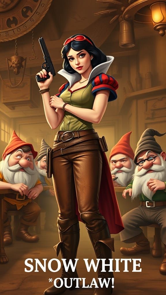 The outlaw Snow White…