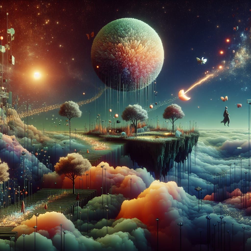 Surreal Dreamscapes Unveil the Mysterious World Beyond
