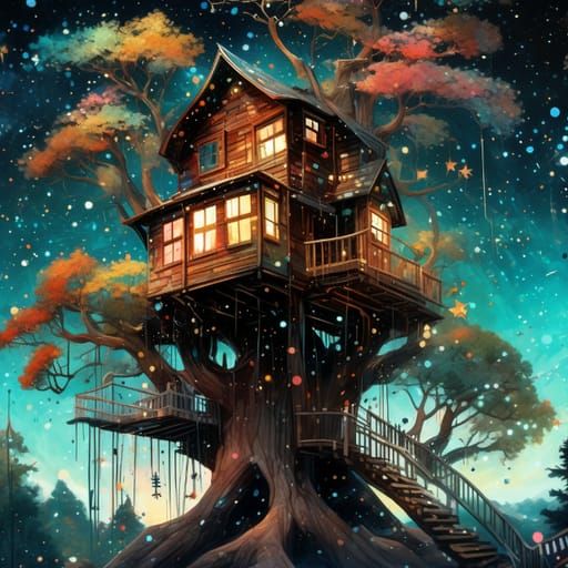 Simple Treehouse Render