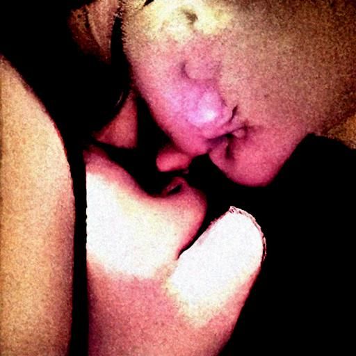 kiss me slowly, so i can fall asleep, you are my baby, that’...