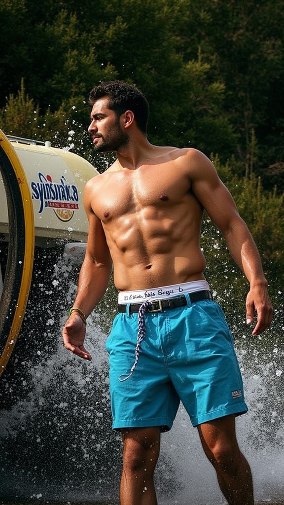 Casual Beach Goddess in Vibrant Colors