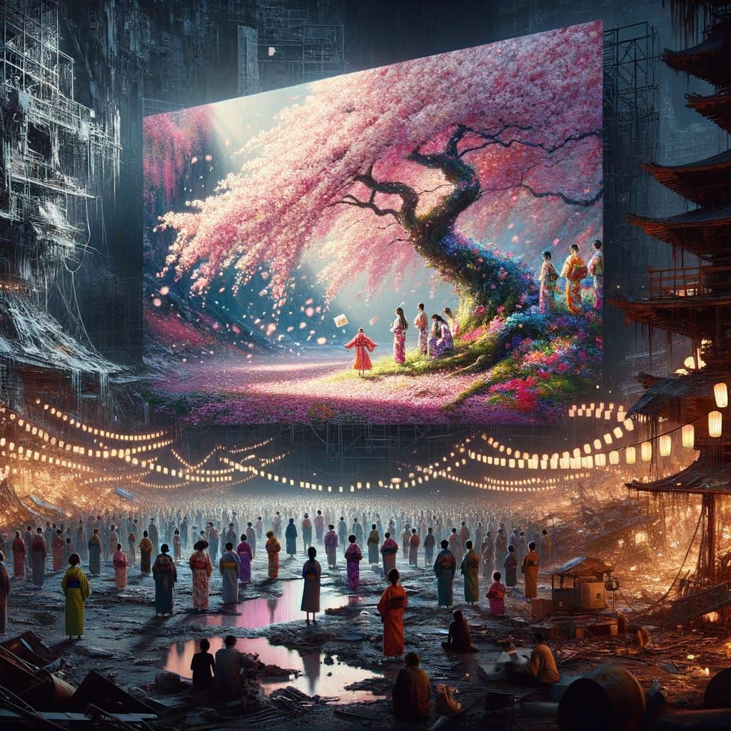 Dystopian Youths Project Cherry Blossom Festival