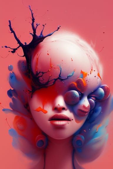 Wednesday Addams Fan Art in Digital Illustration