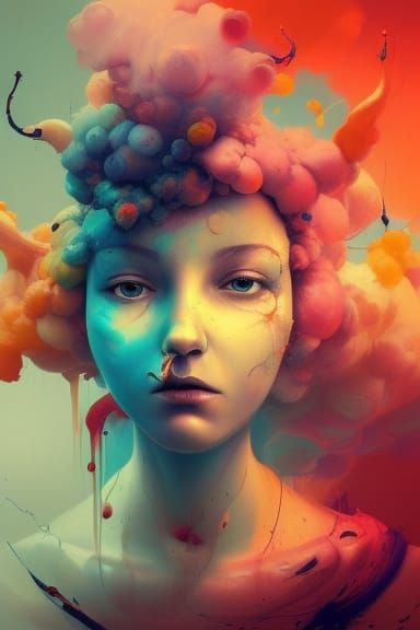 Addams Family Fan Art in Digital Illustration Style