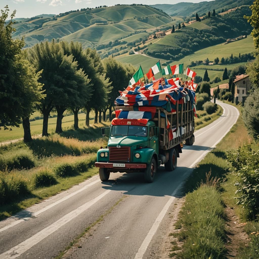 Joyful Italian Liberation Day Celebration on Film