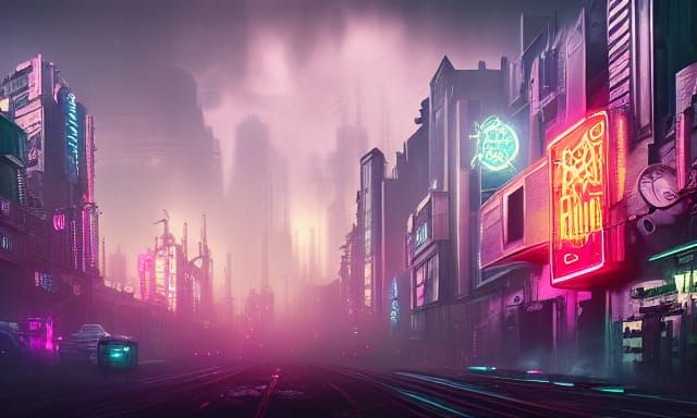 Neon city