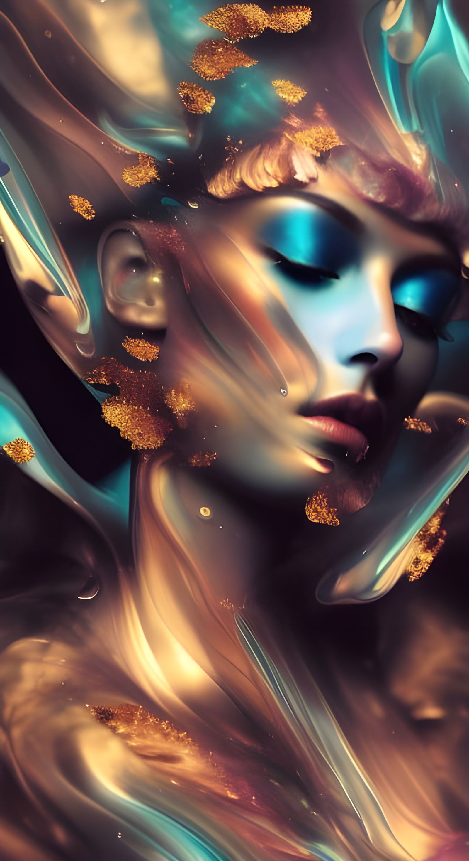 Diamond of Smoke and Water: Eerie Fractal Art