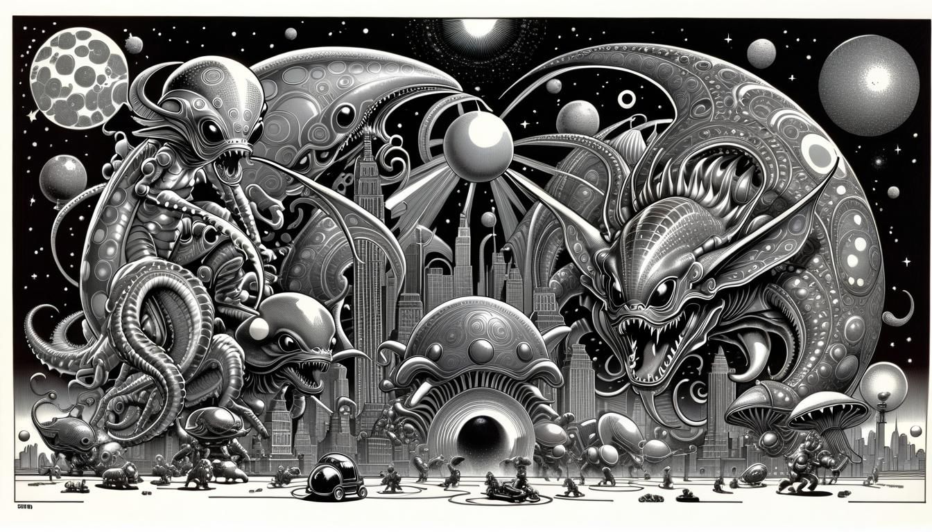 Attack Of The Alien Slime Creatures From Outer Space #3