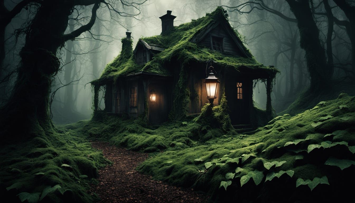 Mysterious Abandoned Shack Deep in the Forest