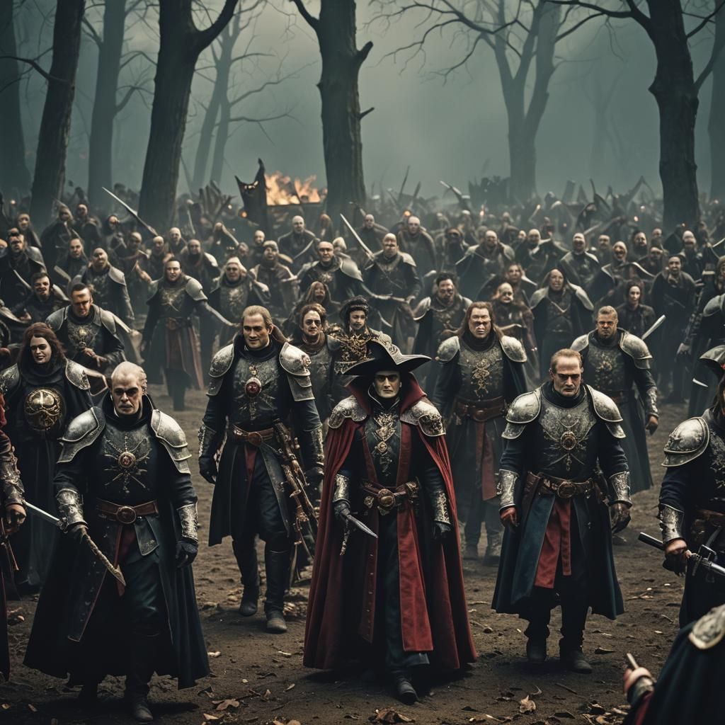 Vampire Counts Royal Family: Cinematic Film Still