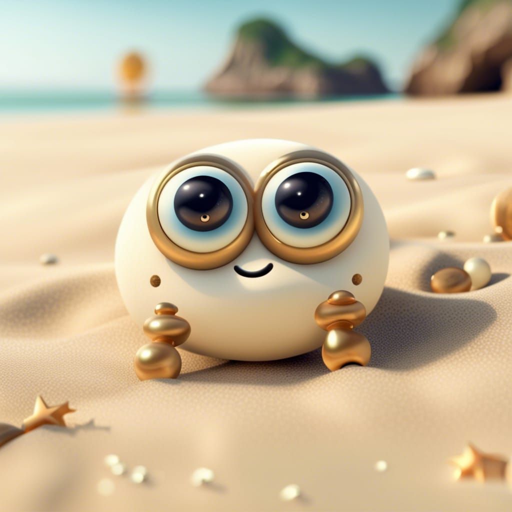Pearls on the beach