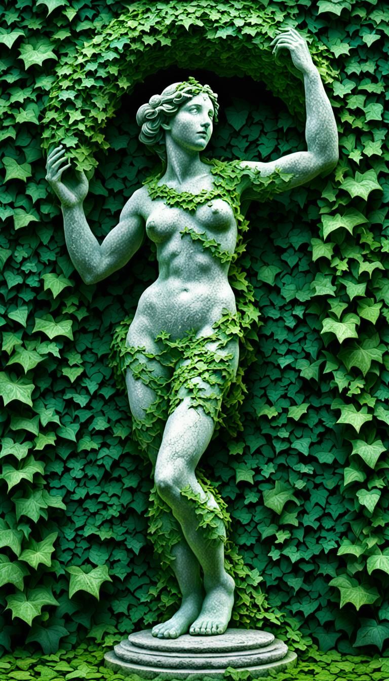 At the bottom of the garden