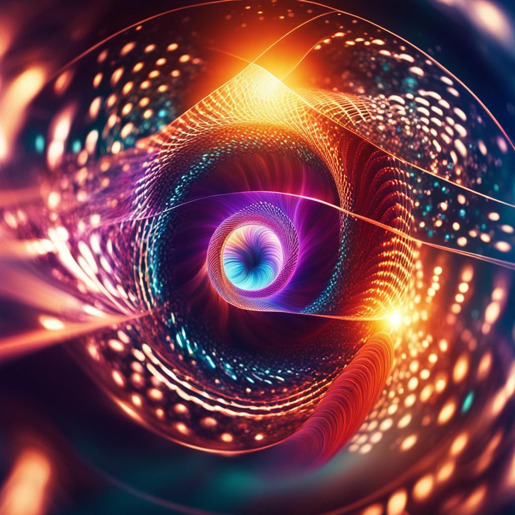 Ethereal Fractal Masterpiece in Cinematic Style