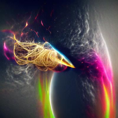 Divine Finger Reaching Down From Heaven