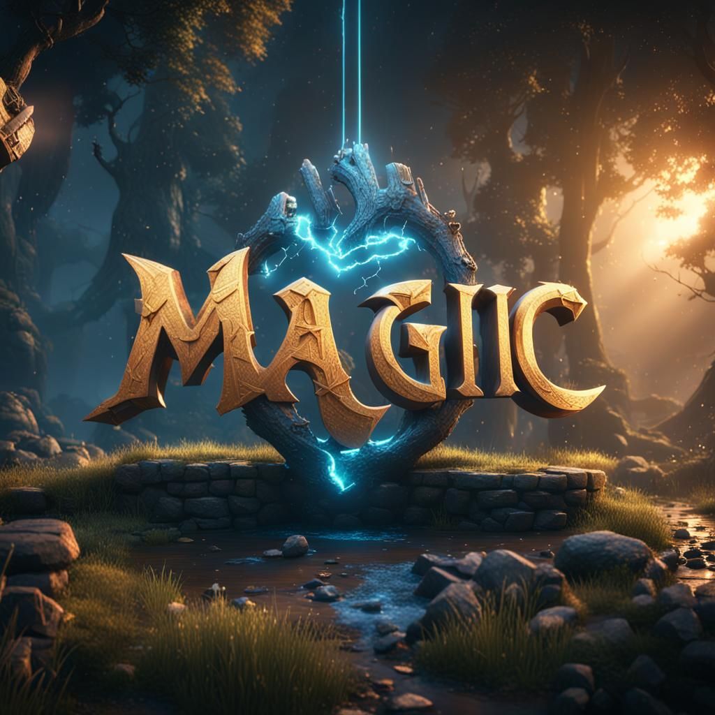 "Magic" text; // 3D Game Cinematic Feel