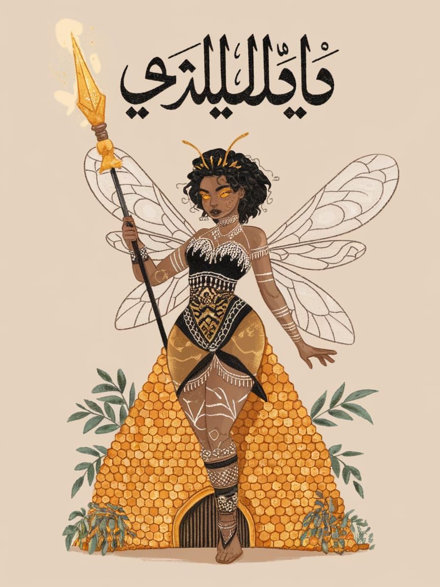 Palestinian Bee Warrior Protects Honeycomb Fortress in Vibra...