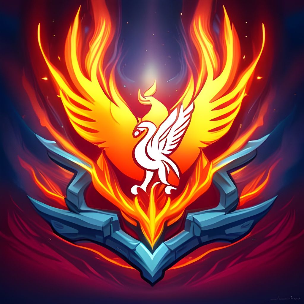 Flaming Liverpool FC Emblem: A Maximalist Masterpiece
