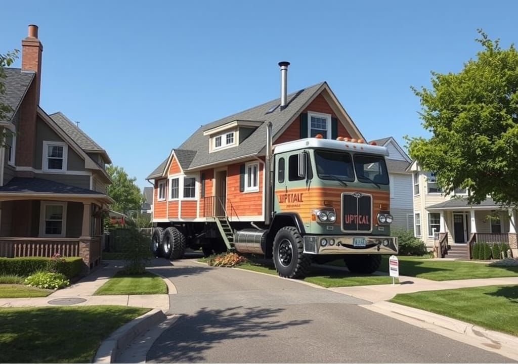 Juggernaut Truck House on Quiet Avenue