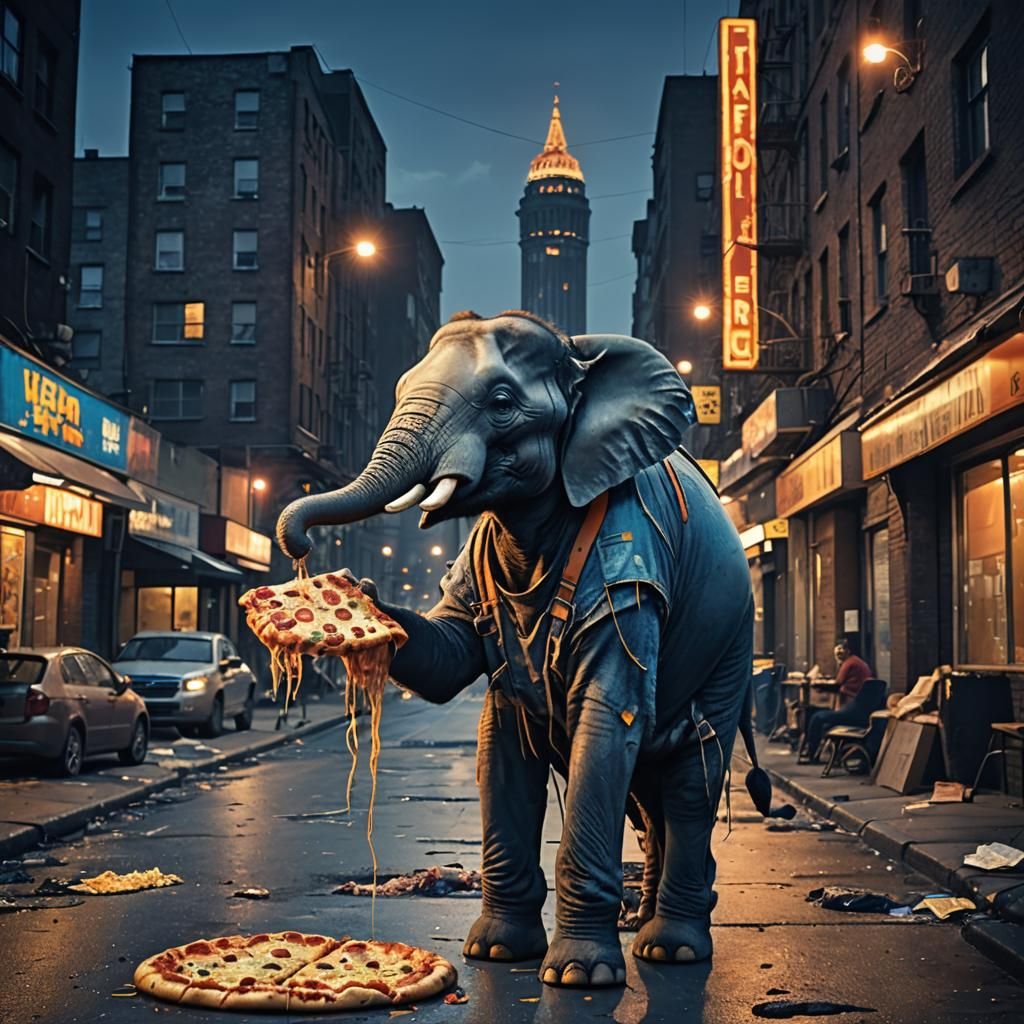 the delivery service said free curbside, the salami pizza is...