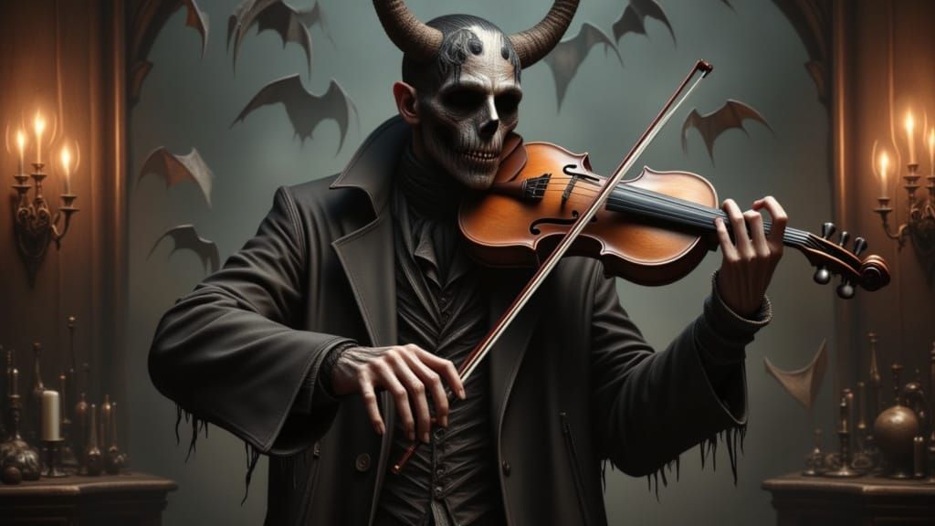 Devil's Fiddler Paganini at Vampire Wedding