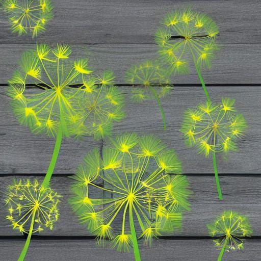 Dandelion Days with Lime Lights Design