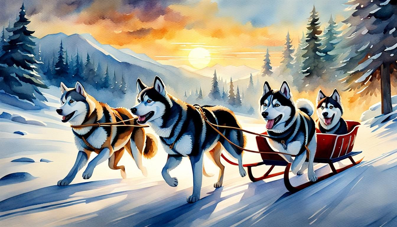 Dog Sledding