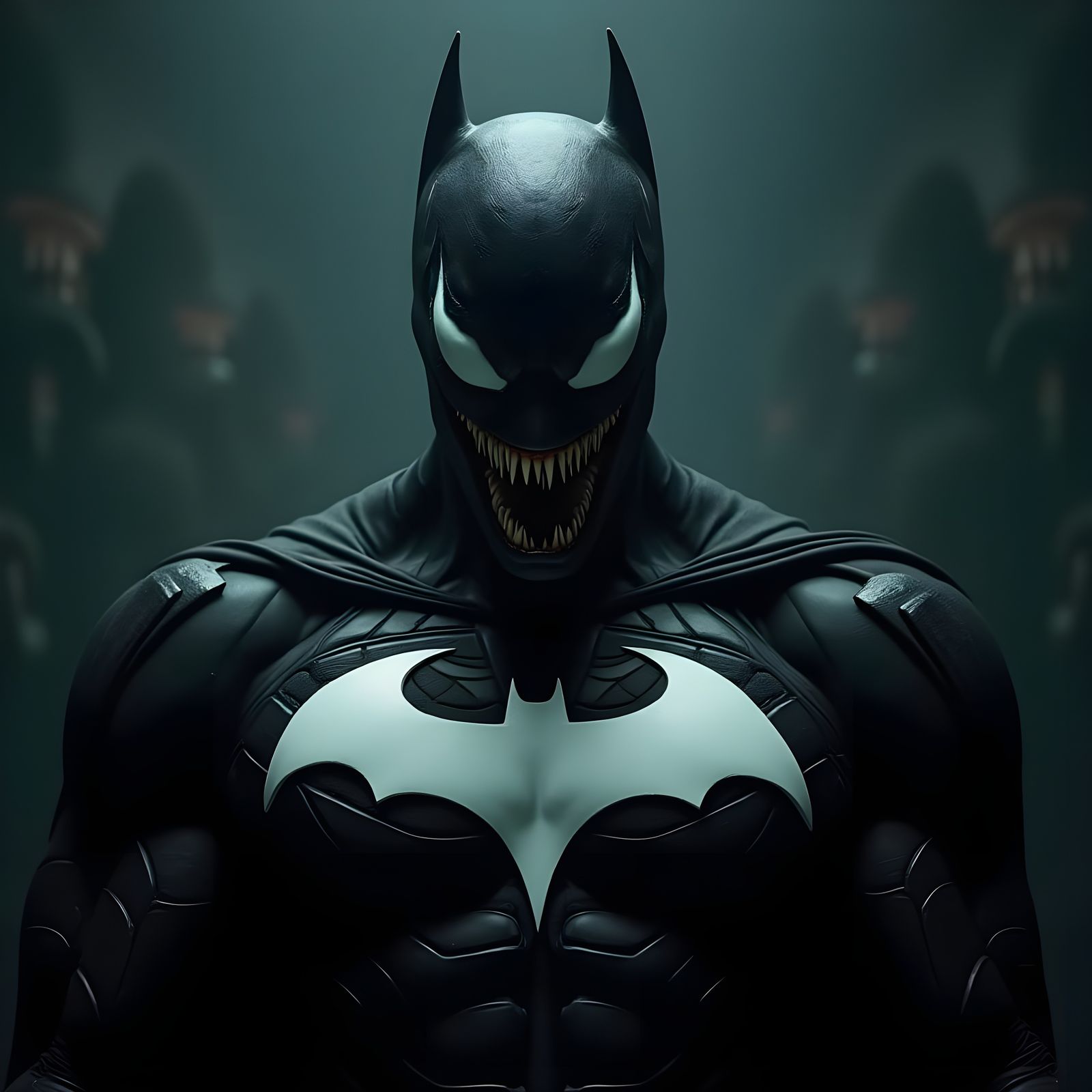 Epic Dark Knight Unites Venom's Fury