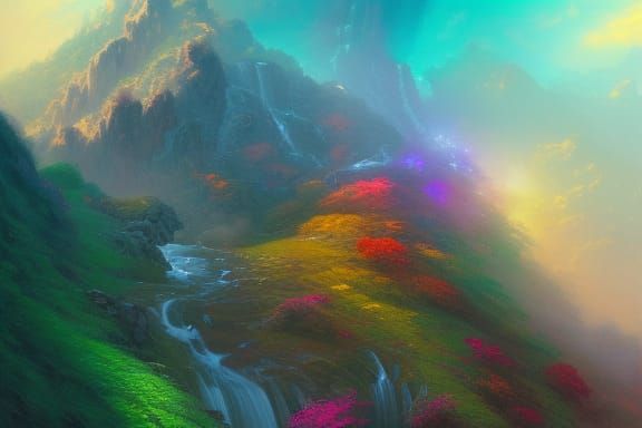 Waterfall of the nymphs