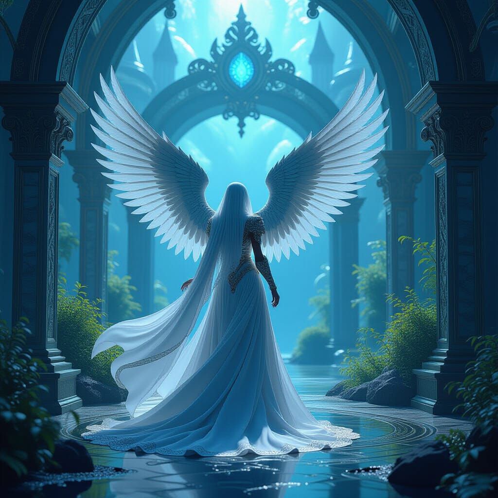 Symbols of Grace and Power in High Fantasy Style