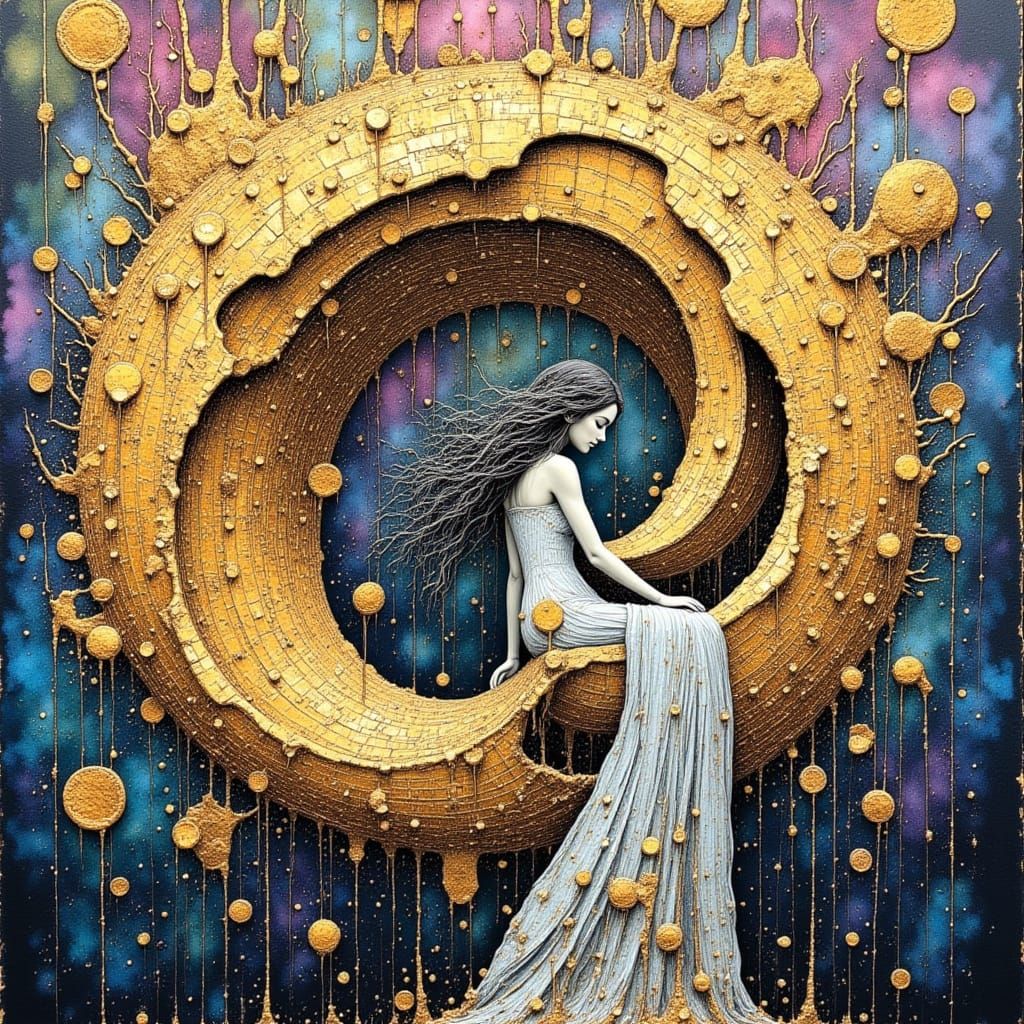 Sitting on a Melting Moon