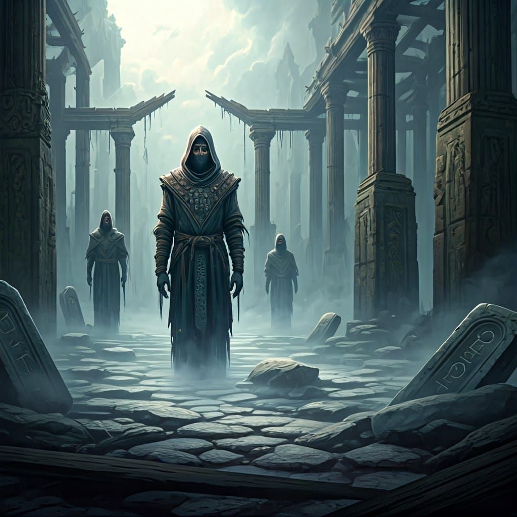 Ethereal Ancestors Emerge from Forgotten Ruins