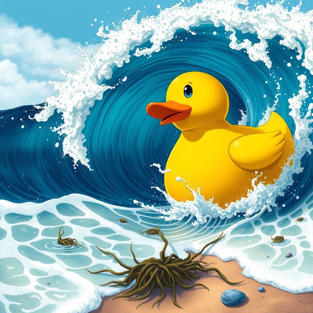 rubber duckie tsunami