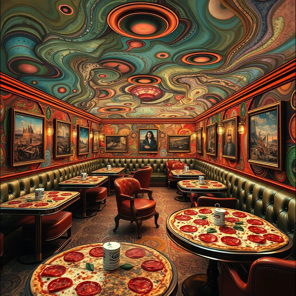 Transporter Room Glitch: Pizza Parlor Edition