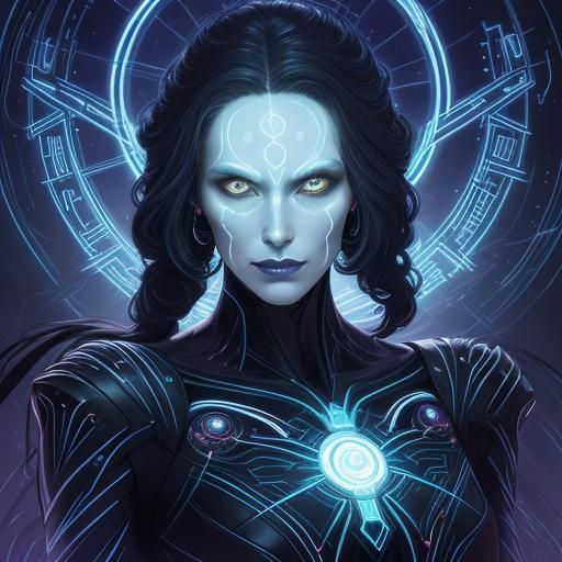 Miss Parker Displays Alien Abilities in Concept Art