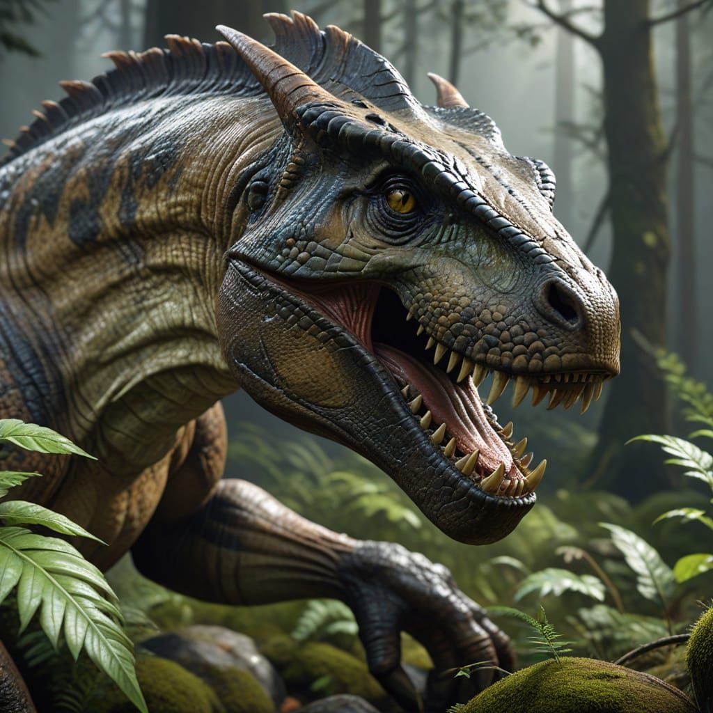 Lara Croft Discovers Dinosaur Nest in Hyperrealistic Adventu...