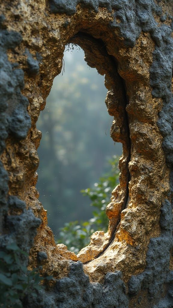 Freeform Mirror in Nature