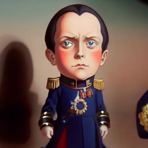 Chibi Napoleon Bonaparte Anime Art