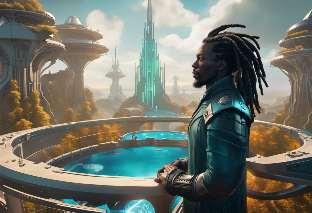 Futuristic Sci-Fi Commander in Unreal Engine 5