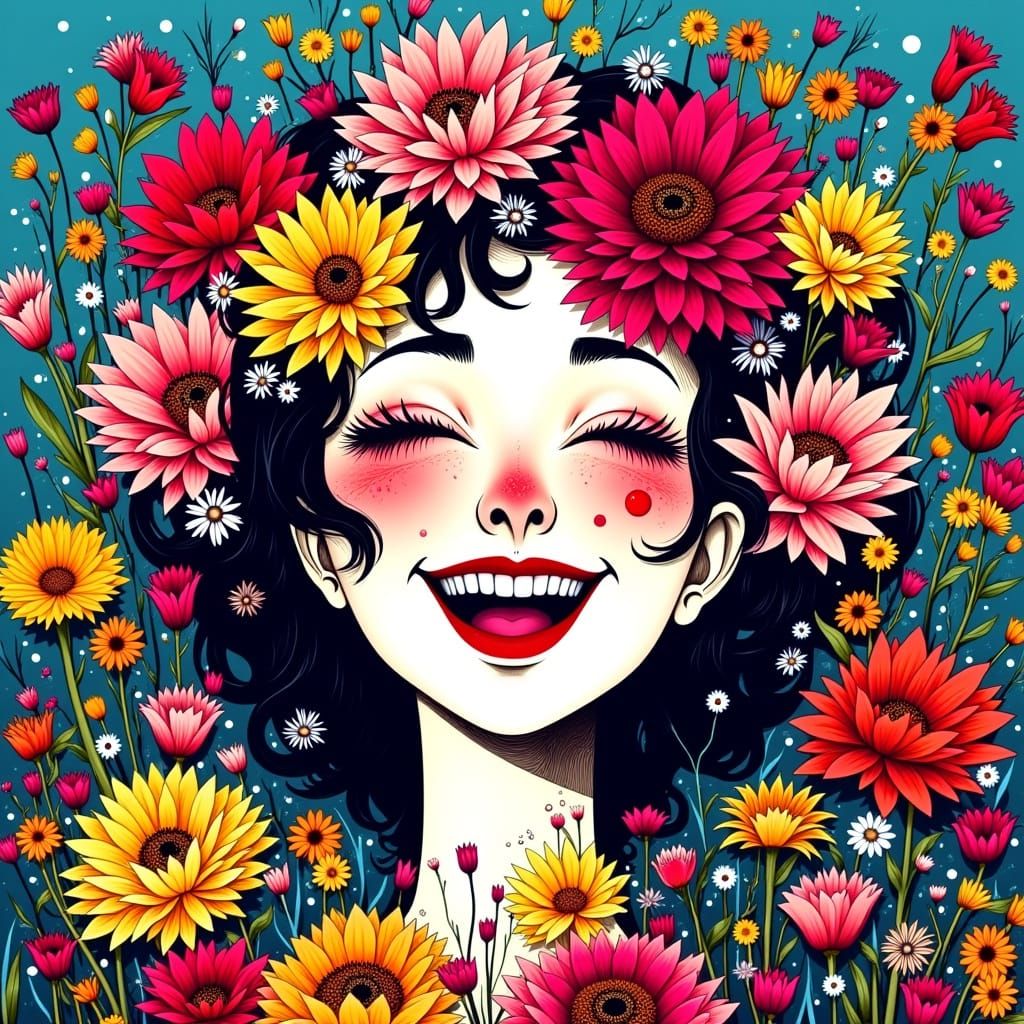 Bizarre Celebration in a Darkened Landscape