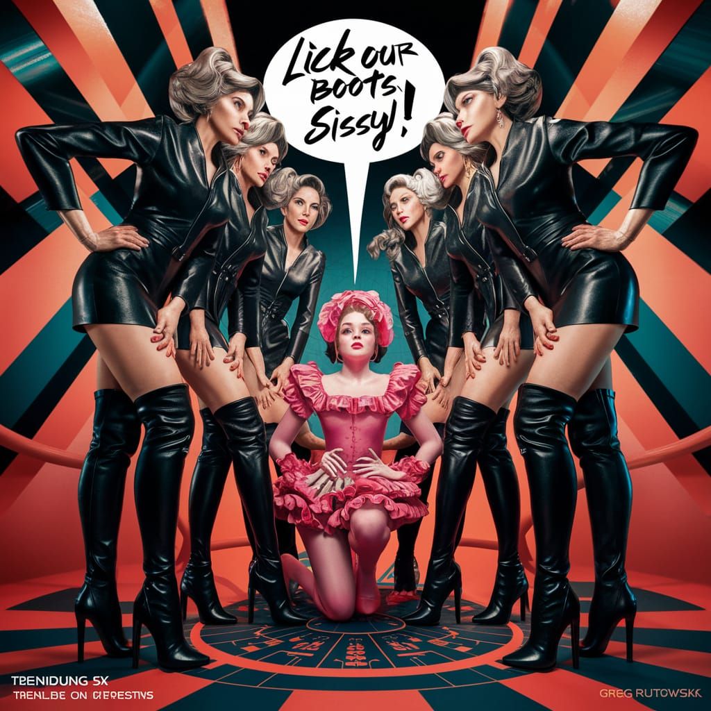 Provocative Concept Art with Dynamic Lighting