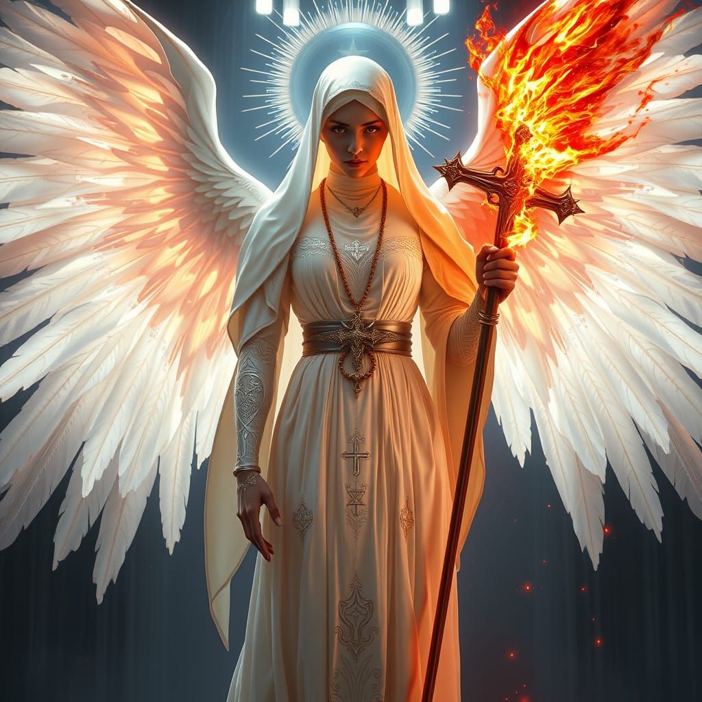 Celestial Warrior of the Eclipsed Cathedral